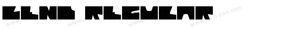 BEND Regular字体转换